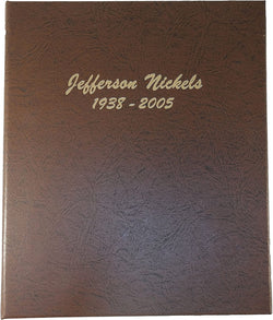Dansco US Jefferson Nickel Coin Album 1938 - 2005 #7113