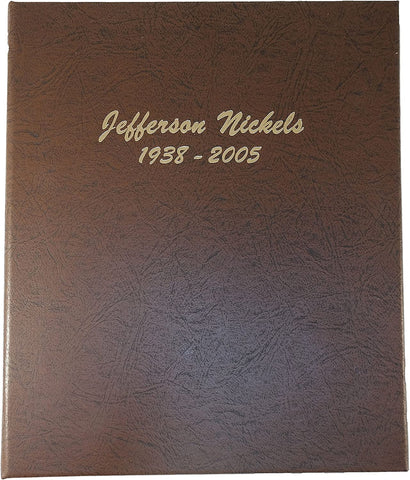 Dansco US Jefferson Nickel Coin Album 1938 - 2005 #7113