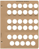Dansco US Jefferson Nickel Coin Album 1938 - 2005 #7113