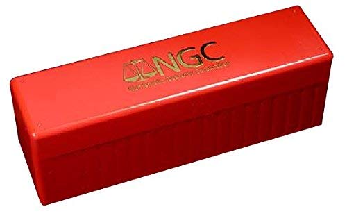 Official NGC Storage Box for 20 Standard Slab Coin Holders - Red/Gold