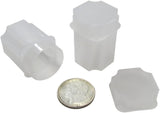 Guardhouse Large Dollar (38.1mm) Impact Resistant Polypropylene Coin Tubes - Box of 100