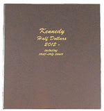 Dansco US Kennedy Half Dollar with Proof Coin Album 2012 - 2021 #8167