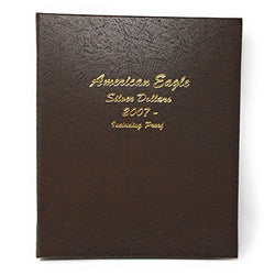 Dansco US American Silver Eagle Coin Album 2007 - Date with Proofs Volume 2 #8182