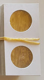 Guardhouse Standard 2" x 2" Half Dollar Paper Coin Flip 100 Pack