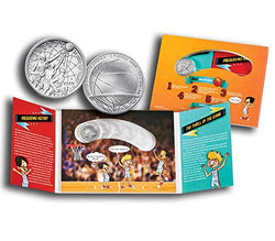 2020 S Basketball Hall of Fame Kids Set Curved Enhanced Uncirculated Half Dollar Mint Packaged