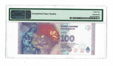 Argentina "Eva Perón" 100 Pesos ND (2016) PMG 64 EPQ Choice Uncirculated - Graded Banknote ✵ Unlisted ✵