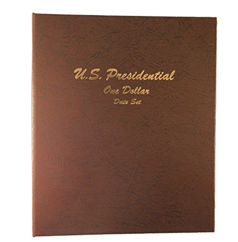 Dansco US Presidential Dollar Date Set 2007 - 2016 Coin Album #7186