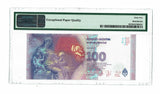 Argentina "Eva Perón" 100 Pesos ND (2016) PMG 65 EPQ Gem Uncirculated - Graded Banknote ✵ Unlisted ✵