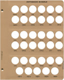 Dansco US Jefferson Nickel Coin Album 1938 - 2005 #7113