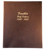 Dansco US Franklin Half Dollar Coin Album 1948 - 1963 #7165