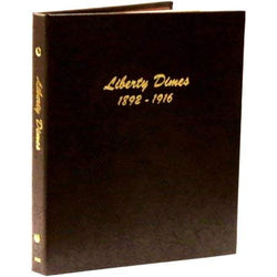 Dansco US Liberty (Barber) Dimes 1892-1916 #7121