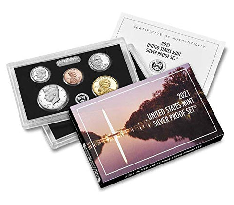 2021 S Silver Proof Set Mint Packaged