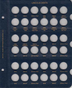 Whitman US Lincoln Cents Page 4919-P2