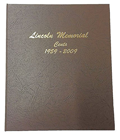 Dansco US Lincoln Memorial Cent Coin Album 1958-2009 #7102