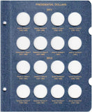 Whitman US Presidential Dollar Coin Album 2007-2016 P & D Mints #2227