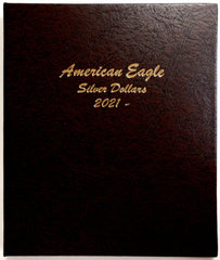 Dansco US American Silver Eagle Coin Album 1921-2029 #7182