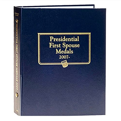 Whitman US Presidential First Spouse Medals Album 2007-2016 #2477