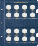 Whitman US National Park Quarter Coin Album 2010-2021 P & D Mints #3057