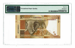 South Africa "Nelson Mandela" 20 Rand ND (2012) P-134 PMG 66 EPQ Gem Uncirculated - Graded Banknote