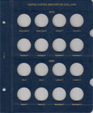 Whitman US Innovation Dollars P & D Coin Album 2018-2025 #4788
