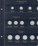 Whitman United States Gold Type Set Album #9170