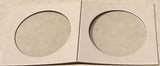 Guardhouse Standard 2" x 2" Large Dollar Paper Coin Flip 100 Pack