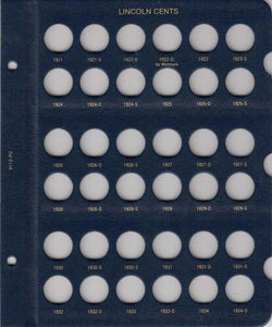 Whitman US Lincoln Cents Page 9112-P2