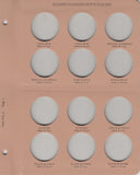 Dansco US Commemorative Dollars 1995-2001 Vol. 2 Album #7065-2