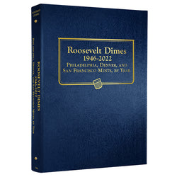 Whitman US Roosevelt Dime Coin Album 1946-2022 #3394