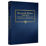 Whitman US Roosevelt Dime Coin Album 1946-2022 #3394