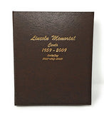 Dansco US Lincoln Memorial Cent Coin Album 1958 - 2009 with Proof #8102
