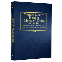 Whitman US Mercury Dime Coin Album 1916-1945 #9118